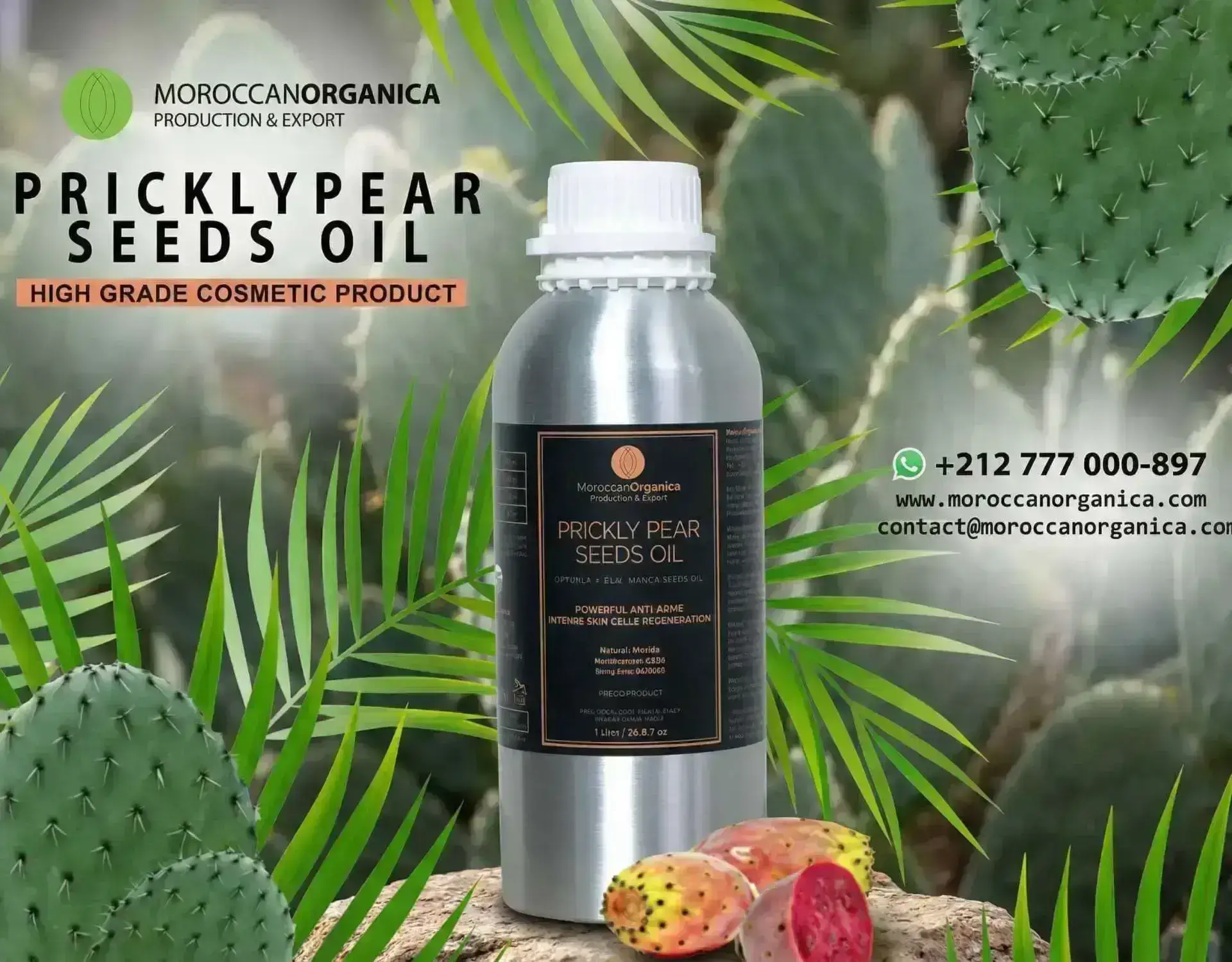 Prickly Pear Seeds Oil Premium Product
